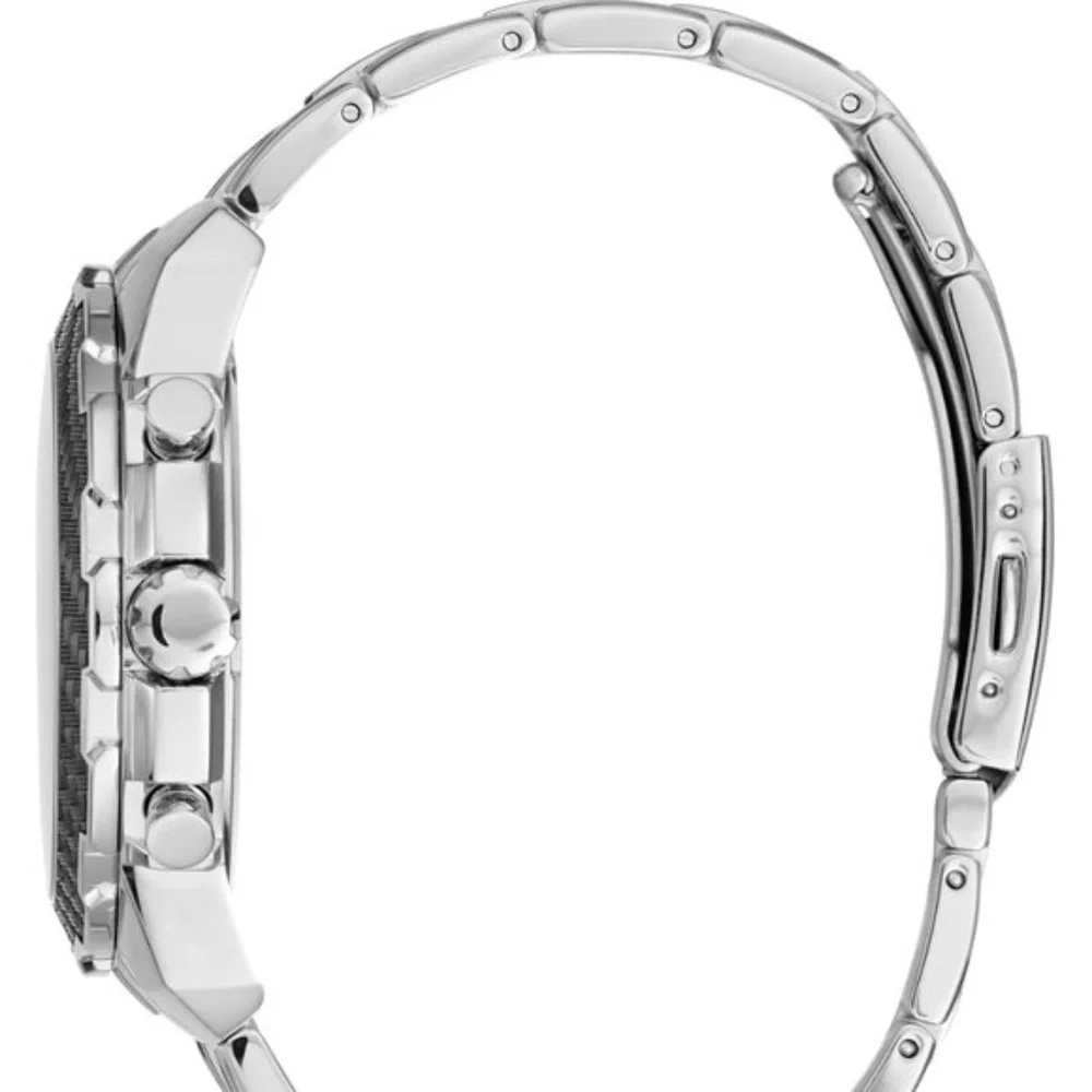 NEW GUESS Black Stripe Men's  Watch